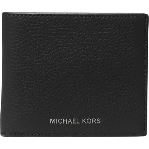 Michael Kors Men’s Hudson Billfold with ID, Birch(Black)