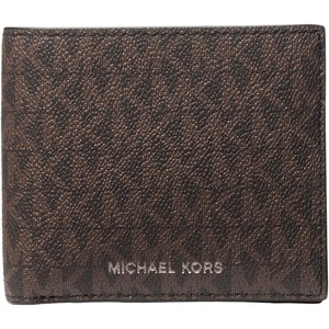 Michael Kors Men’s Hudson Billfold with ID, Birch(Brown/Black)