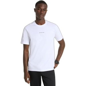 Michael Kors Men’s Logo Tape Tee(White)
