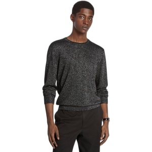 Michael Kors Men’s Lurex Crewneck Sweater(Silver)