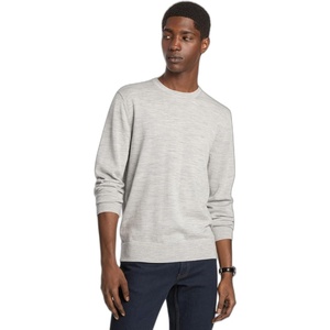 Michael Kors Men’s Merino Crewneck Sweater(Heather Grey)