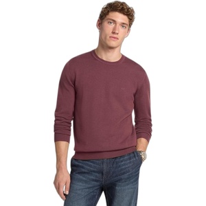 Michael Kors Men’s Merino Crewneck Sweater(Oxblood)