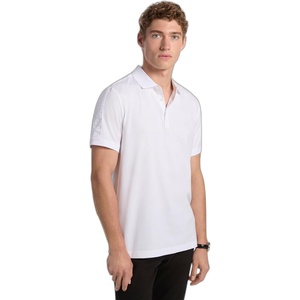 Michael Kors Men’s Mk Signature Shoulder Logo Polo(White)
