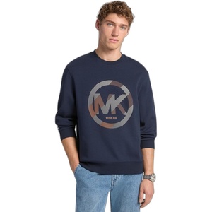 Michael Kors Men’s Mk Sport Logo Crewneck Sweatshirt(Midnight)