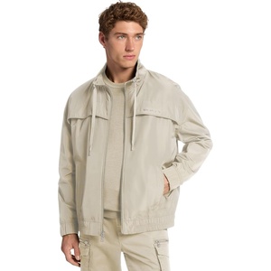 Michael Kors Men’s Nylon Windbreaker Jacket(Stone)