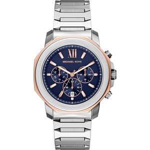 Michael Kors Men’s Prescott Chronograph Stainless Steel Watch (Model: MK9250)