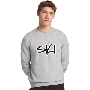 Michael Kors Men’s Ski Crewneck Sweater(Heather Grey)