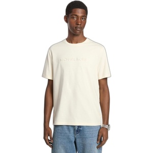 Michael Kors Men’s Tufted Logo T-Shirt(Bone)