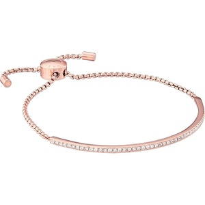 Michael Kors Rose Gold-Tone Bracelet for Women; Bracelets; Jewelry for Women(Pavé Bar Slider)