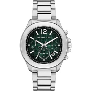 Michael Kors Sage Men’s Watch, Stainless Steel for Men with Steel(Silver)