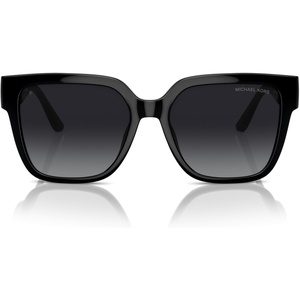 Michael Kors Unisex Adult Mk2170u Karlie Universal Fit Square Sunglasses(Black/Grey Gradient Polarized)