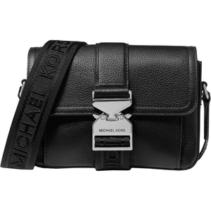 Michael Kors Unisex Hudson Aviator Crossbody Bag(Black)