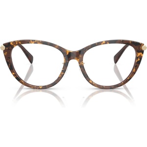 Michael Kors Women’s Mk4153d Yangtze Cat Eye Prescription Eyewear Frames(Brown Pearlized Tortoise/Demo Lens)