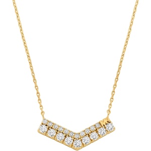 Michael Kors Women’s Pavé Pendant Necklace (Model: MKJ8516710)