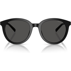 Michael Kors mens Mk2227 Big Bend Round Sunglasses(Black/Dark Grey Solid)