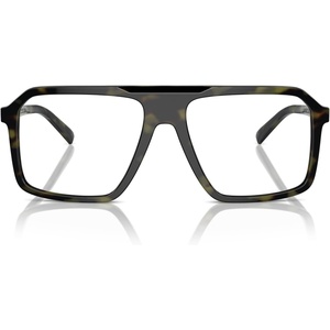 Michael Kors mens Mk4123u Montreux Universal Fit Square Prescription Eyewear Frames(Olive Tortoise/Demo Lens)