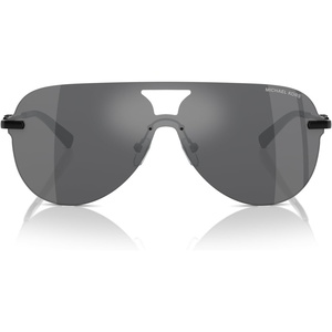 Michael Kors womens Mk1149 Cyprus Aviator Sunglasses(Grey Mirrored Solid/Grey Mirrored Solid)