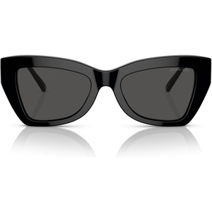 Michael Kors womens Mk2205 Montecito Butterfly Sunglasses(Black/Dark Grey Solid)
