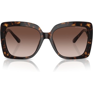 Michael Kors womens Mk2213 Nice Square Sunglasses(Dark Tortoise/Brown Gradient)