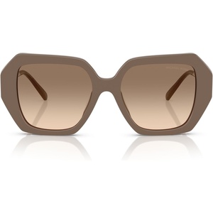 Michael Kors womens Mk2232u South Beach Universal Fit Square Sunglasses(Ash/Ash Gradient)