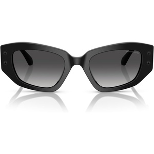 Michael Kors womens Mk2234b Le Praz Cat Eye Sunglasses(Black/Dark Grey Gradient)