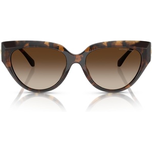 Michael Kors womens Mk2241u Boca Raton Universal Fit Cat Eye Sunglasses(Dark Tortoise/Smoke Gradient)