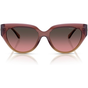 Michael Kors womens Mk2241u Boca Raton Universal Fit Cat Eye Sunglasses(Dusty Rose Light Brown/Brown Rose Gradient)