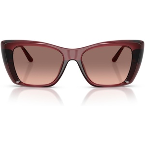Michael Kors womens Mk2270u Tokyo Universal Fit Square Sunglasses(Rosewood/Peach Gradient)