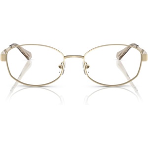 Michael Kors womens Mk3086 Lyon Oval Prescription Eyewear Frames(Light Gold/Demo Lens)