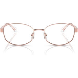 Michael Kors womens Mk3086 Lyon Oval Prescription Eyewear Frames(Rose Gold/Demo Lens)