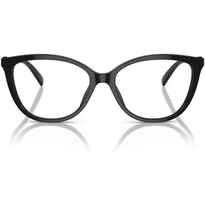 Michael Kors womens Mk4109u Westminster Universal Fit Cat Eye Prescription Eyewear Frames(Black/Demo Lens)