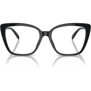 Michael Kors womens Mk4110u Avila Universal Fit Square Prescription Eyewear Frames(Black/Demo Lens)