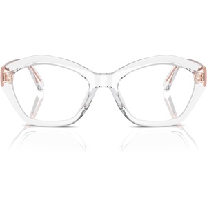 Michael Kors womens Mk4116u Seaside Universal Fit Square Prescription Eyewear Frames(Clear/Demo Lens)
