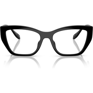 Michael Kors womens Mk4149u Puglia Universal Fit Rectangular Prescription Eyewear Frames(Black/Demo Lens)