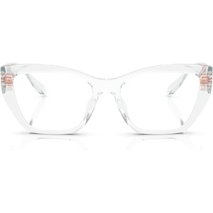 Michael Kors womens Mk4149u Puglia Universal Fit Rectangular Prescription Eyewear Frames(Clear/Demo Lens)