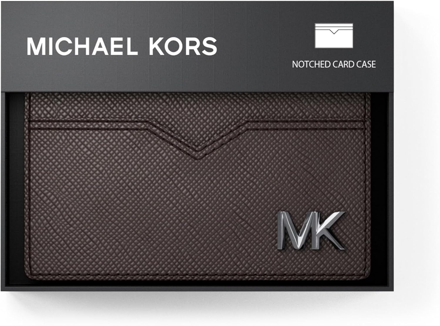 image:imageMichael Kors Edison Notched Card CaseChocolate