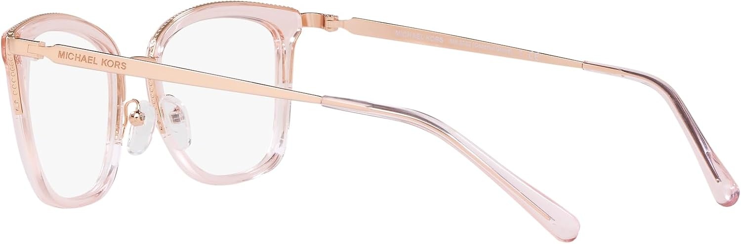 image:imageMichael Kors MK3032 Coconut Grove Prescription Eyewear Frames Rose GoldPink TransparentDemo Lens 51 mm