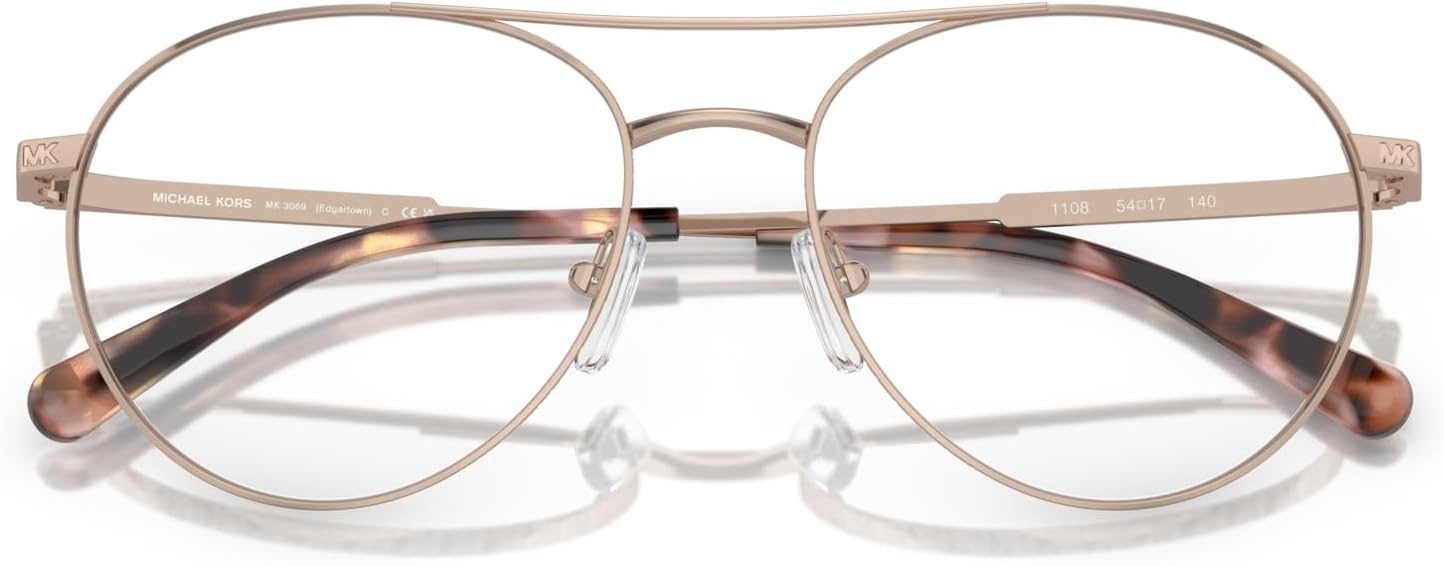 image:imageMichael Kors MK3069 Edgartown Prescription Eyewear Frames Rose GoldDemo Lens 54 mm