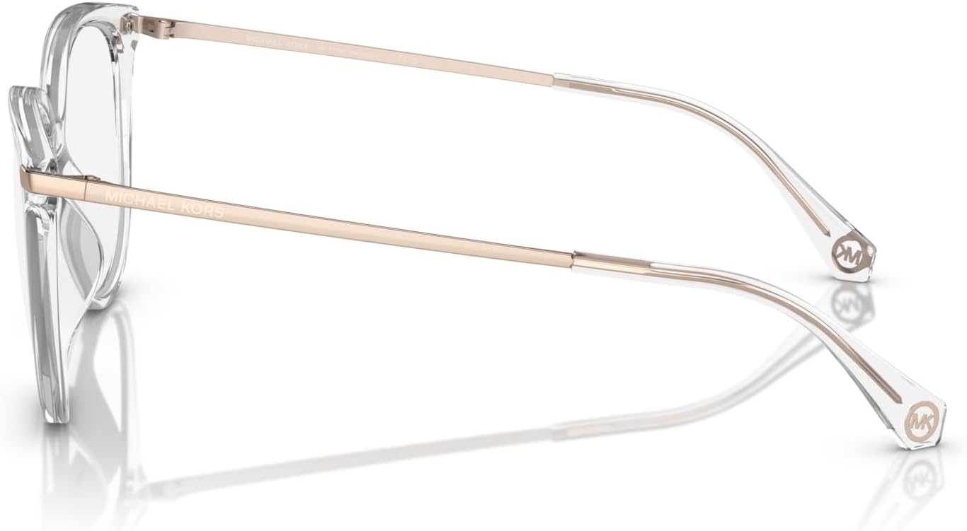 image:imageMichael Kors MK4106U Westport Universal Fit Prescription Eyewear Frames Clear TransparentDemo Lens 54 mm