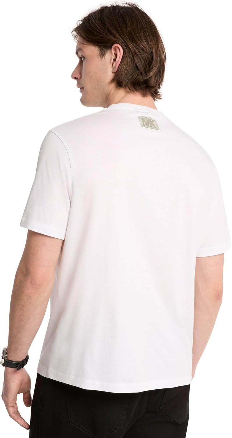 image:imageMichael Kors Mens Graphic TShirtMk Dot LogoDusty Sage