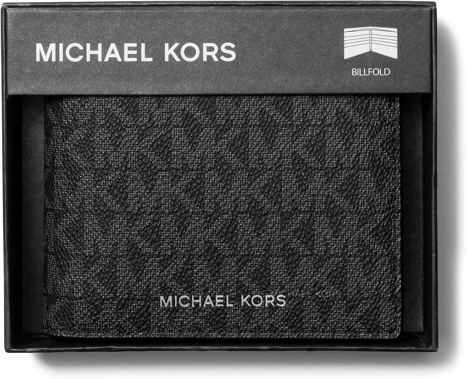 image:imageMichael Kors Mens Greyson Billfold WalletBlack Signature