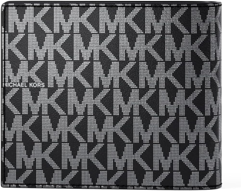 image:imageMichael Kors Mens Hudson Billfold Wallet with PasscaseBlack Signature