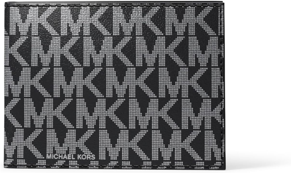 image:imageMichael Kors Mens Hudson Billfold Wallet with PasscaseBlack Signature