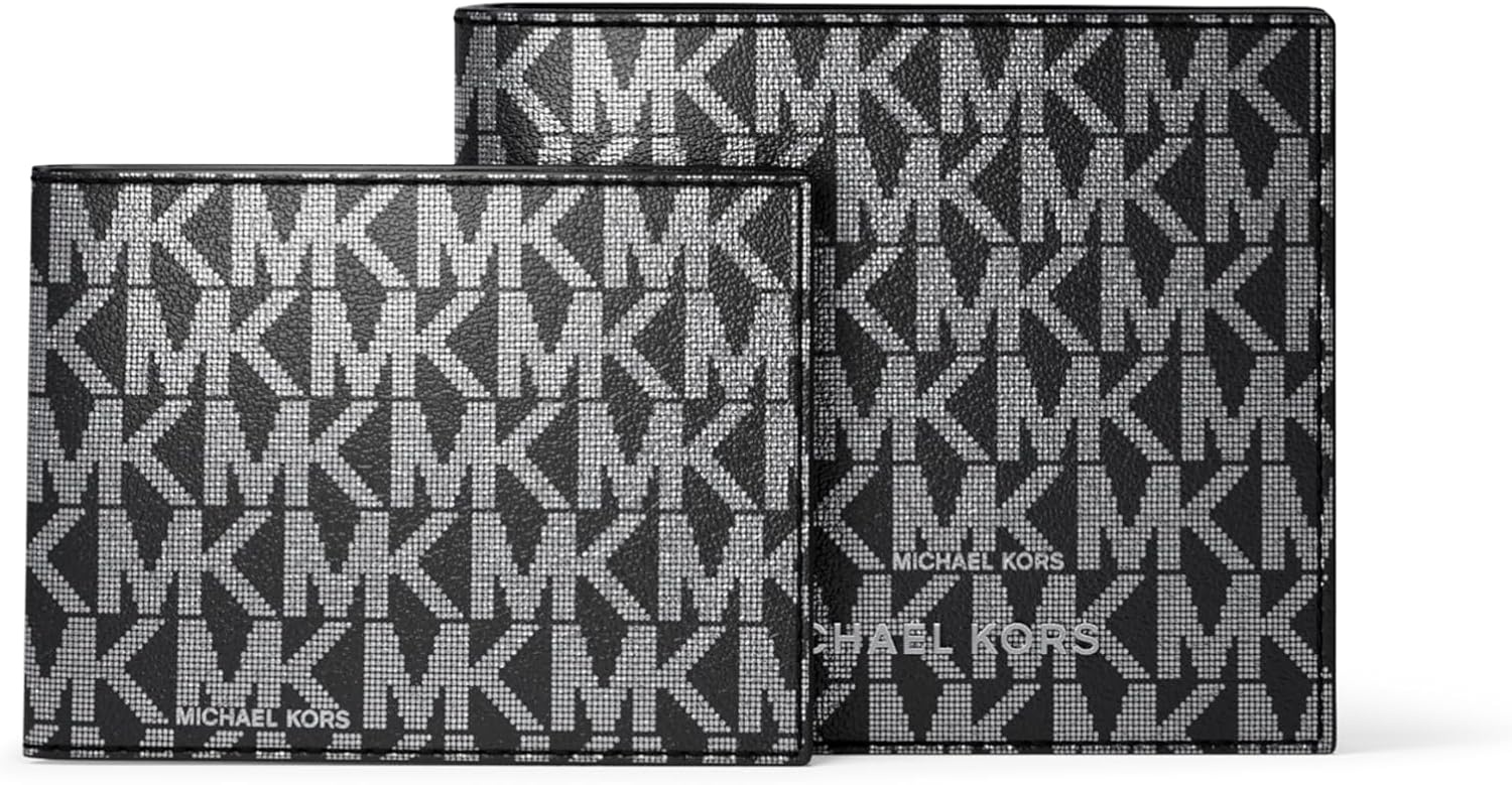 image:imageMichael Kors Mens Hudson Billfold Wallet with PasscaseBlack Signature