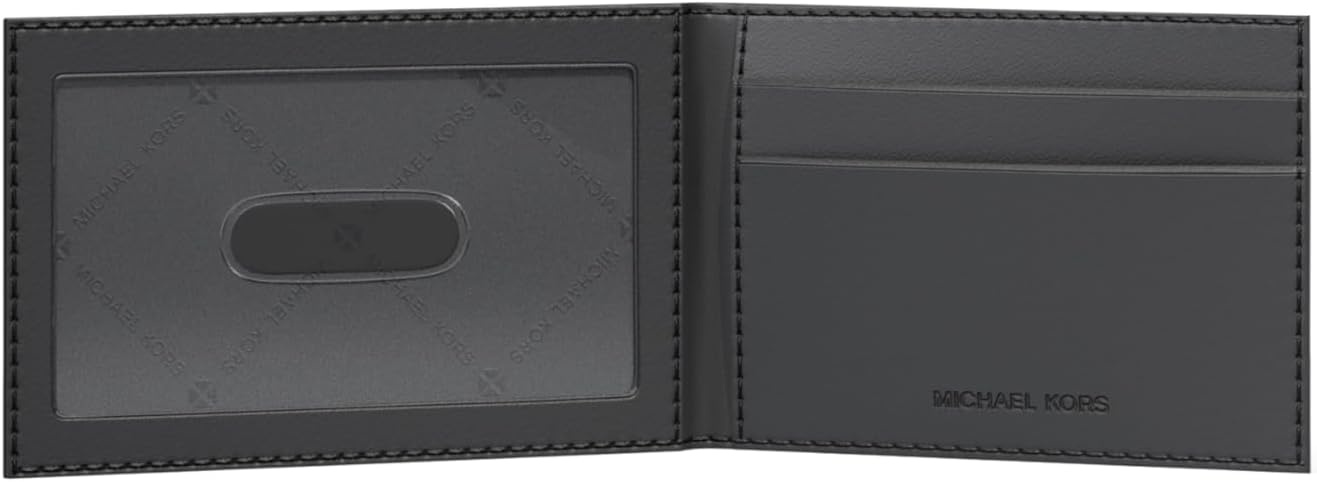 image:imageMichael Kors Mens Hudson Billfold Wallet with PasscaseOptic White Signature