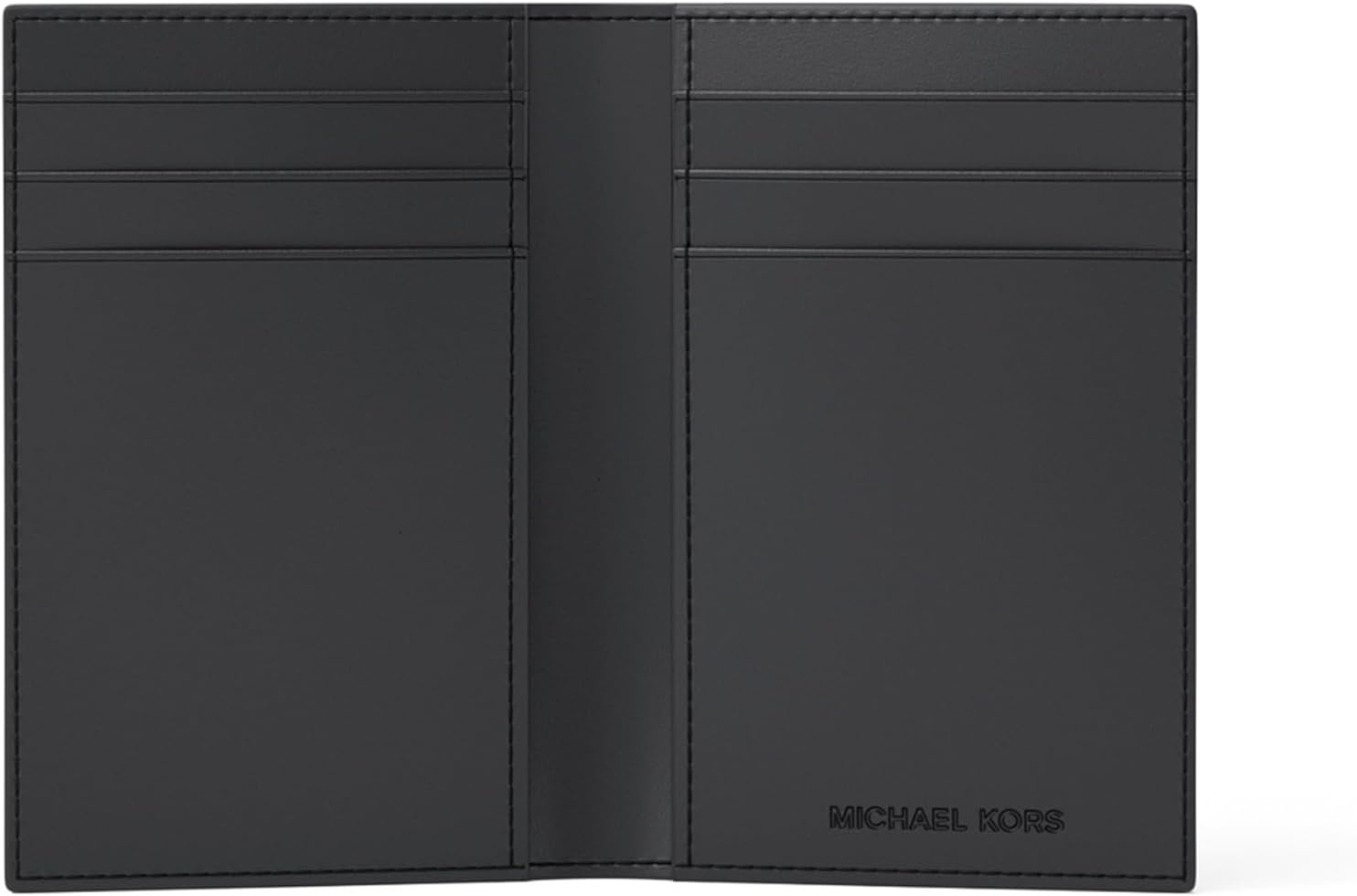 image:imageMichael Kors Mens Hudson Folding Card Case Black One SizeBlack Foil