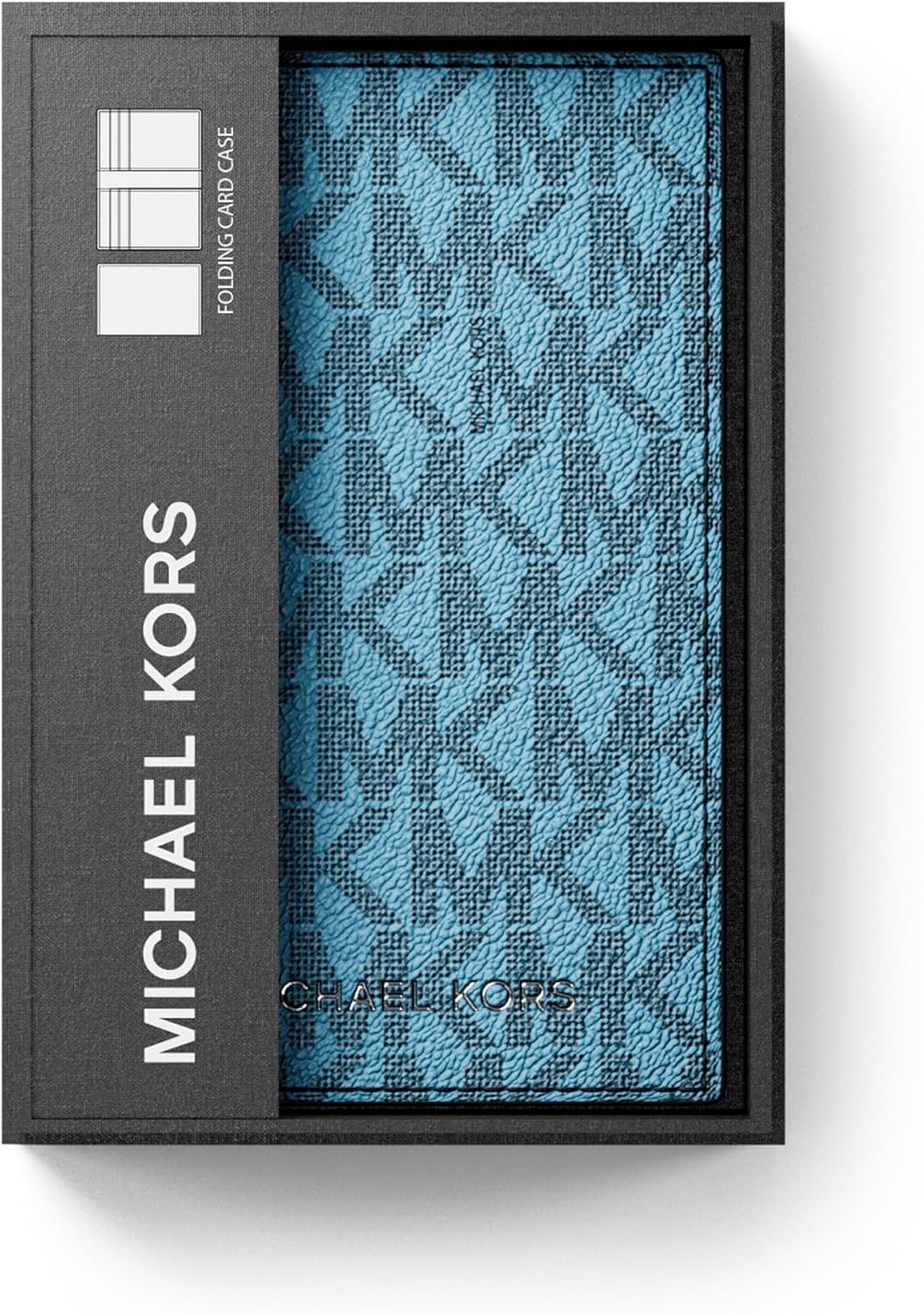 image:imageMichael Kors Mens Hudson Folding Card Case Black One SizeImperial Blue