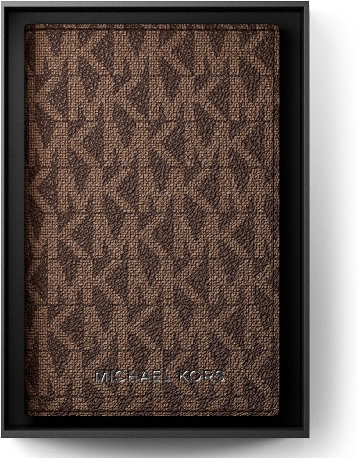 image:imageMichael Kors Mens Hudson Folding Card Case Black One SizeMK SignatureBrownBlack