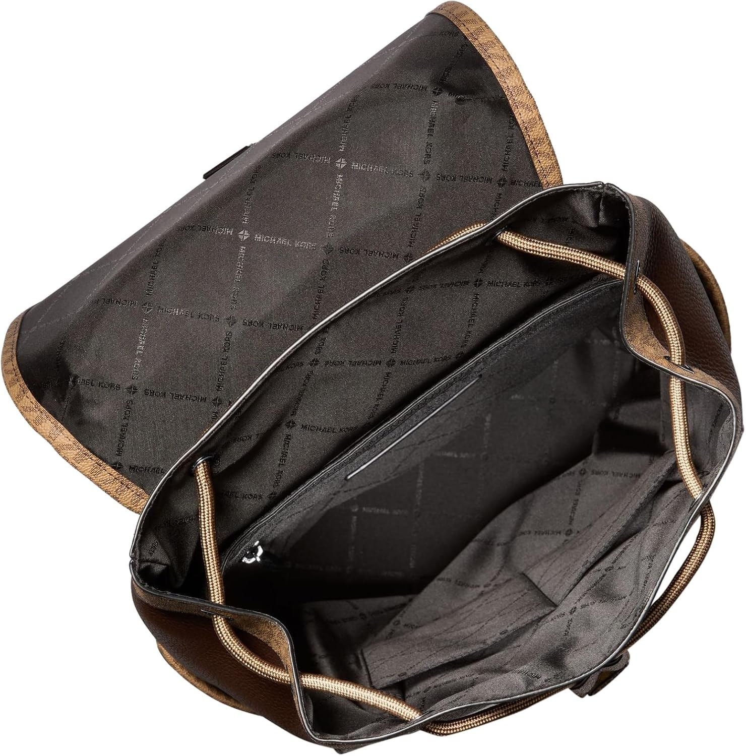 image:imageMichael Kors Mens Hudson Slim Flap BackpackBrown Multi