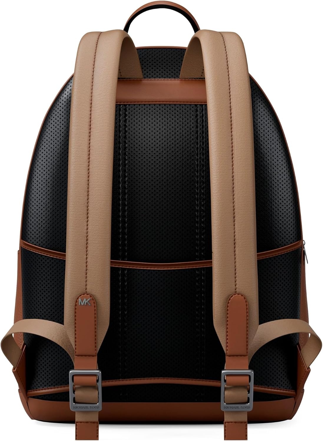 image:imageMichael Kors Mens Jet Set Backpack SilverTone HardwareMatte Pebble LeatherBlackLuggage